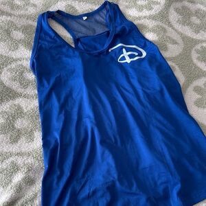 Donald Duck Blue Sleeveless Women's Top